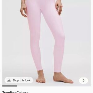 Lululemon Athletica Blush Pink lululemon Align™ High-Rise Pant 28"